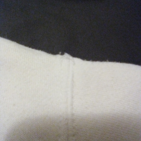 Vintage Jerzees Cardinal and Bow Embroidered White Long Sleeve Sweater Size XL - Picture 15 of 16